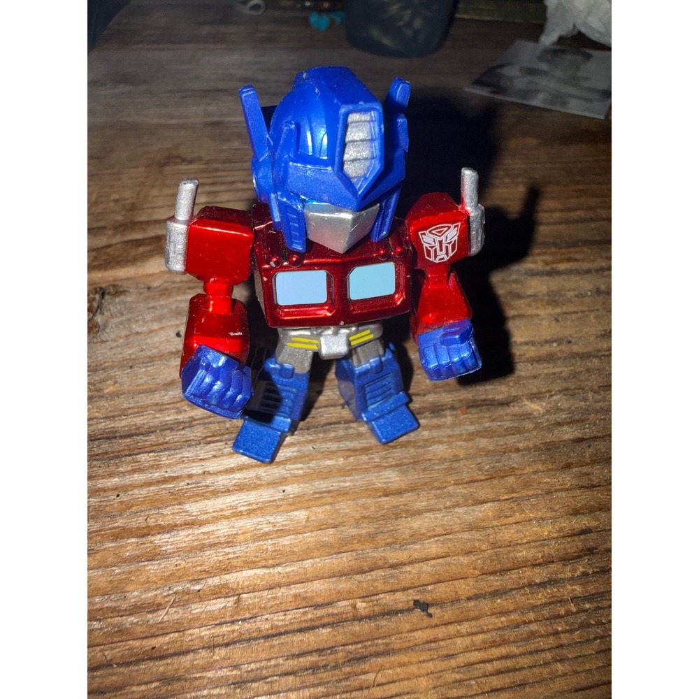 2020s Jada Toys Transformers Optimus Prime Diecast Mini Figure Blue Red OS Metal